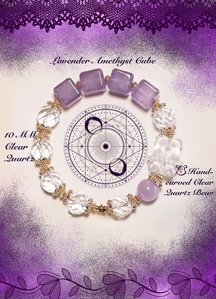 BuzzHealer™️  Series XI—The Love Buzz Original Handmade Magical Subliminal Music Crystal Bracelet